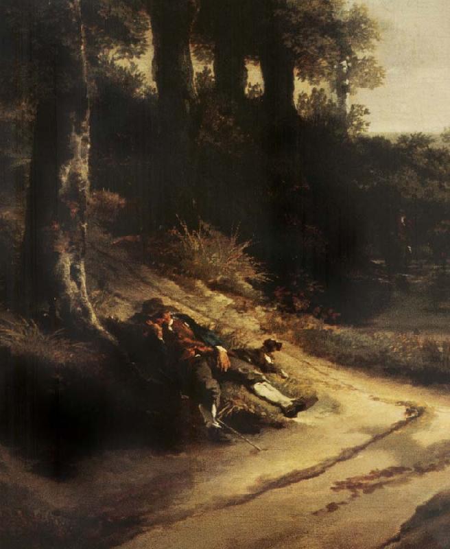 Thomas Gainsborough Drinkstone Park oil painting image